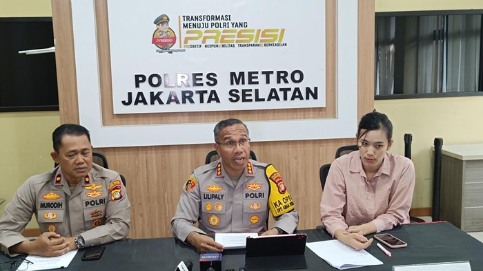 Kapolres Metro Jaksel Kombes Nicolas Ary Lilipaly