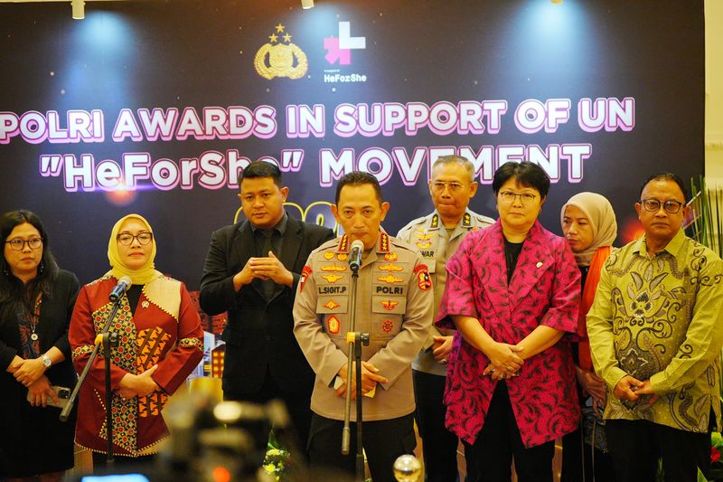 Kapolri Jenderal Listyo Sigit Prabowo menghadiri Polri 'HeForShe' Awards 2025 Kapolri Jenderal Listyo Sigit Prabowo menghadiri Polri 'HeForShe' Awards 2025