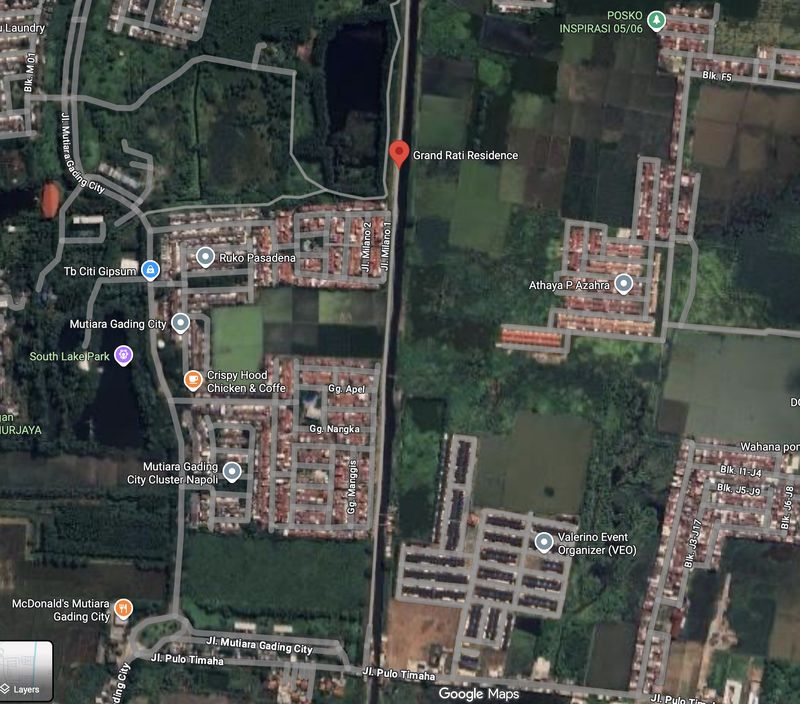 Liputan Jalan Liar di Bantaran Kali Babelan