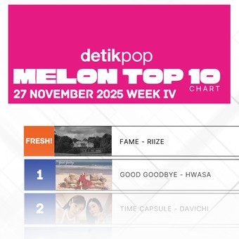 Hwasa Ratu Chart Melon Hari Ini