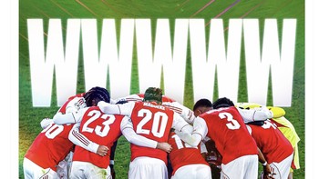 Arsenal pun memegang rekor sempurna terus menang di Liga Champions sejauh ini. Foto: X.com