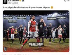 Meme Kesempurnaan Arsenal Usai Libas Bayern Munich