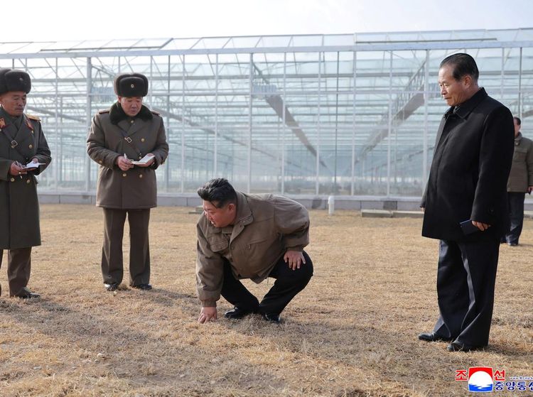 Kim Jong Un Tinjau Pembangunan Kompleks Rumah Kaca Sinuiju