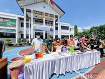 74 Ribu Barang Bukti Dimusnahkan Kejari Ponorogo, Didominasi Narkoba