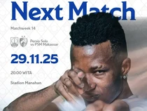 Jadwal Siaran Langsung Persis Solo Vs PSM Makassar Malam Ini