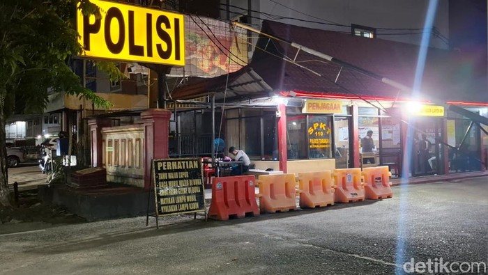 Polres Tarakan. (Oktavian Balang/detikKalimantan)