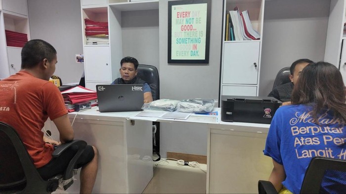 Polresta Bandara Soekarno-Hatta menangkap sejoli yang gelapkan duit kasir minimarket. (dok. Istimewa)