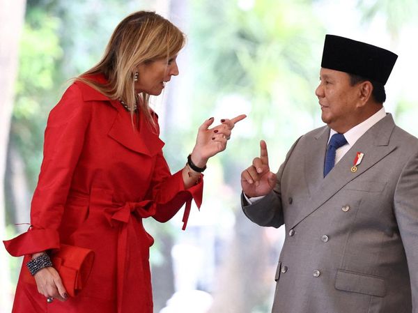 Prabowo Sambut Ratu Belanda Maxima, Bahas Kesehatan Finansial