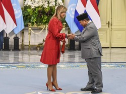 Foto: Deretan Gaya Ratu Maxima di Jakarta, Bold dan Elegan Tanpa Mahkota