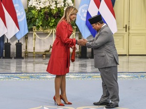 Foto: Deretan Gaya Ratu Maxima di Jakarta, Bold dan Elegan Tanpa Mahkota