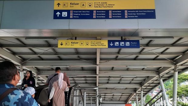 Stasiun Bekasi. (Rachma Indira Satrio/detikcom)