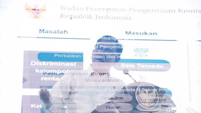 Kepala BP Taskin Budiman Sudjatmiko memaparkan strategi pengentasan kemiskinan dalam diskusi bertema “Satu Tahun Bergerak Mengentaskan Kemiskinan” di Jakarta.