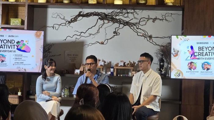 Talkshow Samsung x detikcom bertema ‘Beyond Creativity with Everyday AI’