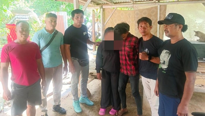 Unit Opsnal Polsek Seririt menemukan remaja 15 tahun yang hilang bersama pacarnya di Desa Alasangker, Buleleng, Selasa (25/11/2025). (Foto: Dok. Polres Buleleng)