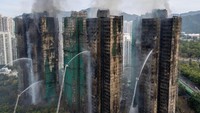 Korban Tewas Kebakaran Apartemen Hong Kong Bertambah Jadi 75 Orang