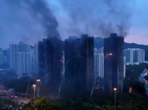 Dunia Hari Ini: Petinggi Perusahaan Konstruksi Ditangkap Terkait Kebakaran Hong Kong