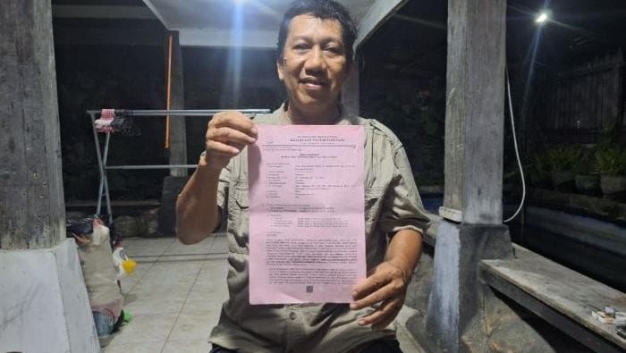 Andi Ece, ayah dari pemuda di Parepare yang mengaku ditangkap polisi karena tidak memberi polisi uang.