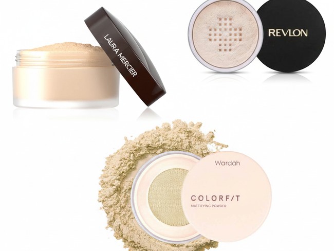 Bedak Tabur Waterproof Anti Makeup Luntur