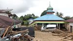 Deretan Rumah Rusak di Tapanuli Selatan Akibat Banjir Bandang