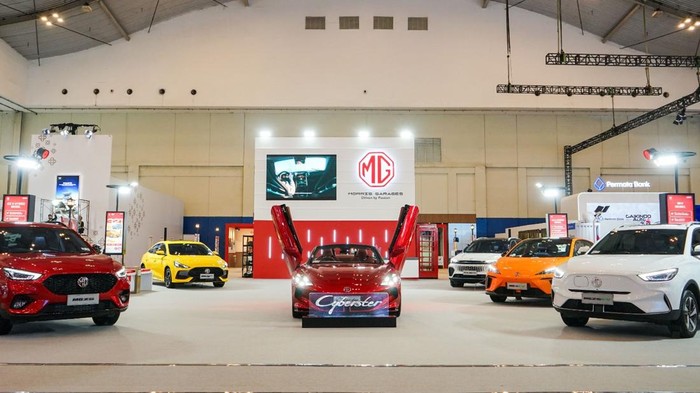 Booth MG Motors di GJAW 2025.