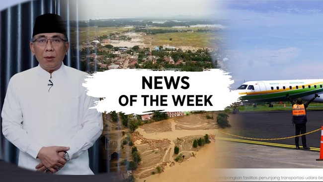 Video Terpopuler Sepekan: Bencana Landa Sumatra hingga Sorotan Bandara IMIP