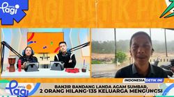 Video: Banjir Bandang Landa Agam Sumbar, 2 Orang Hilang-135 Keluarga Mengungsi