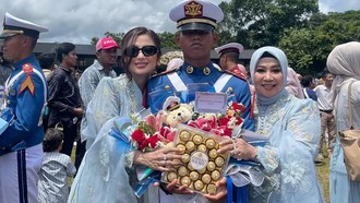 Dewi Perssik Dibuat Tenang, Anak Lakukan Ini Sebelum Pendidikan Akmil