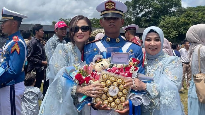 Dewi Perssik Dibuat Tenang, Anak Lakukan Ini Sebelum Pendidikan Akmil