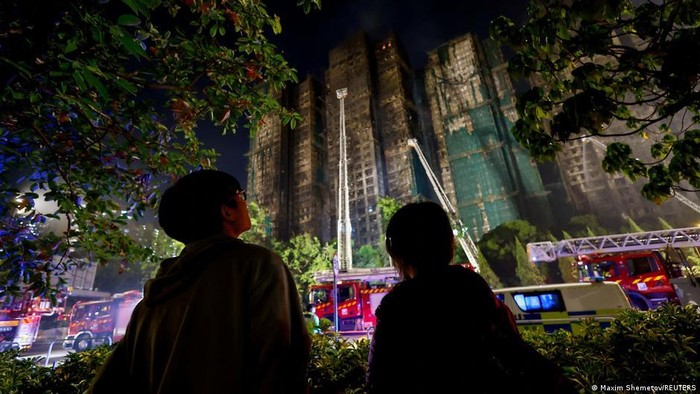 Dugaan Kasus Korupsi di Balik Kebakaran Hong Kong