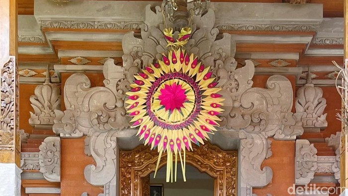 Ilustrasi tamiang Kuningan. (Foto: Dok. detikBali)