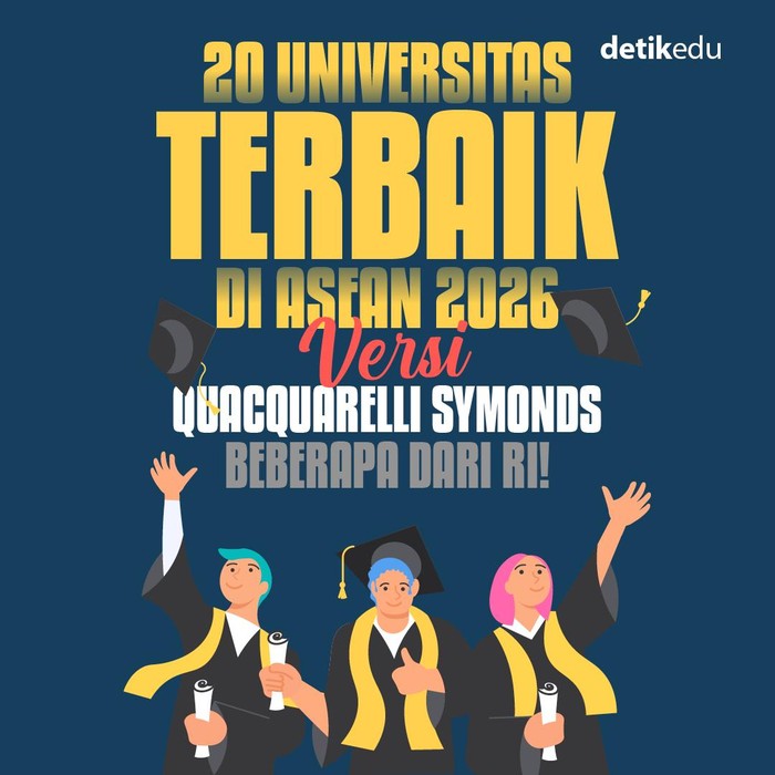 infografis 20 Universitas Terbaik di Asean 2026 Versi Quacquarelli Symonds