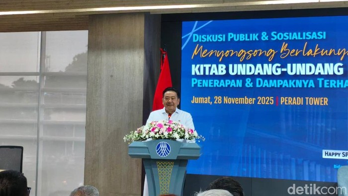 Ketum Peradi Otto Hasibuan (Kurniawan/detikcom)
