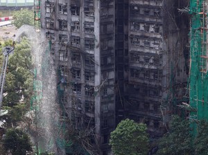 Kebakaran Apartemen Tewaskan 128 Orang, Hong Kong Berkabung 3 Hari