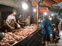 Jelang Akhir Tahun-Bulan Puasa, Harga Ayam di Binjai Stabil pada Level Tertinggi