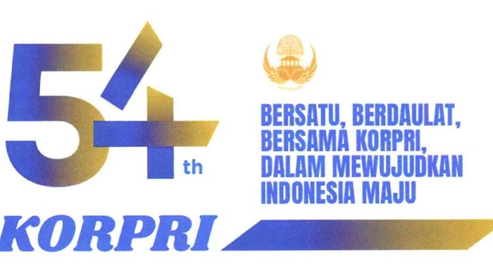 Logo HUT KORPRI ke-54