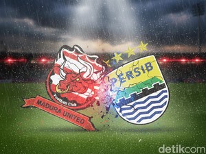 Persib Bandung Ungguli Madura United 2-0 di Babak Pertama