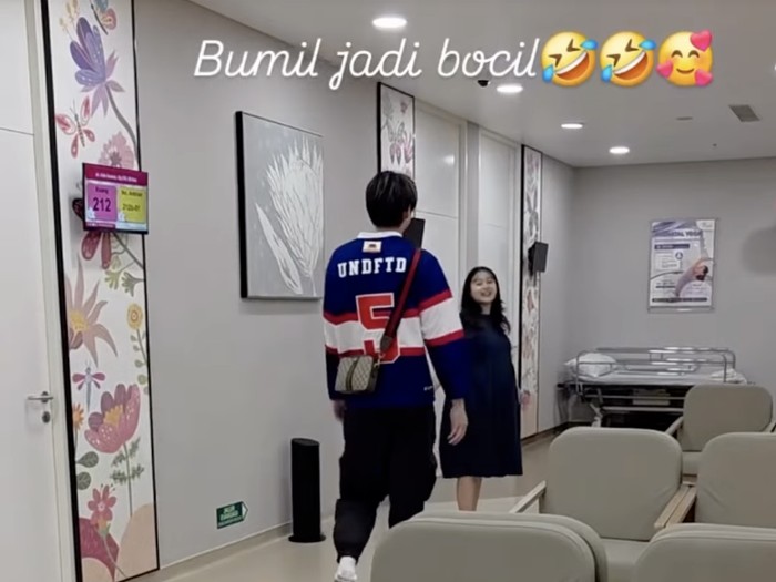 Nita Vior mau menjalani induksi balon hari ini untuk proses melahirkan.