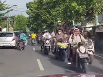 Viral SMAN 16 Makassar Diserang Pemotor Berseragam Sekolah Pakai Busur