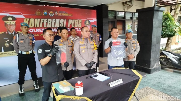 APH, alias DJ Hits di penganiaya pacar ditangkap Polresta Malang Kota