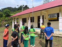 Asa Siswa SMP di Perbatasan, Pergi Bersekolah Tanpa Gedung Sekolah