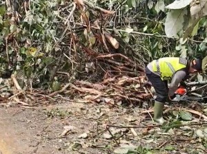 Polres Kerinci Pastikan Jalan Jambi-Sumbar Sudah Bisa Dilalui Usai Longsor