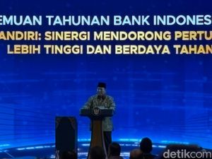 Di Acara BI, Prabowo Singgung soal Bencana di Aceh dan Sumut