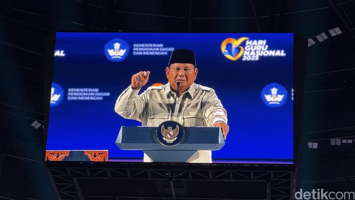 Presiden Prabowo Subianto (Eva/detikcom).