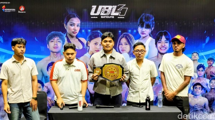 Press conference UBL 4 Series Bandung di GOR Bandung