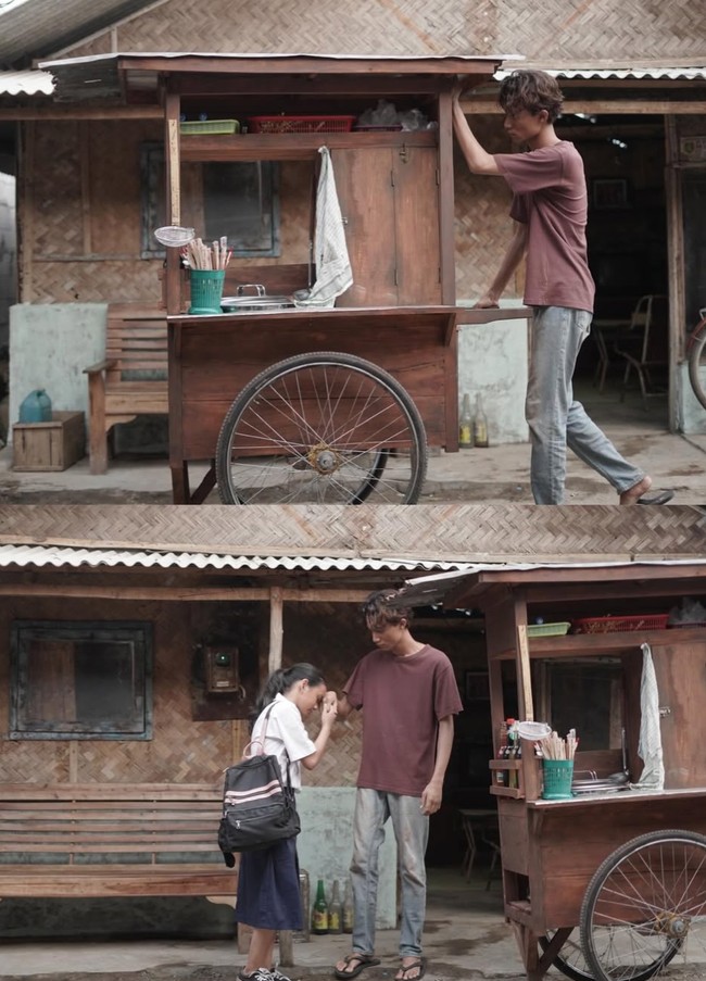 Debut akting di film layar lebar Pangku, penampilan Rizky sukses curi atensi. Di unggahan Instagram sang mama, Rossa membagikan foto Rizky dalam film tersebut. Namaku Bayu, anak dari Ibu Sartika, tulisnya. Foto: Instagram/@itsrossa910