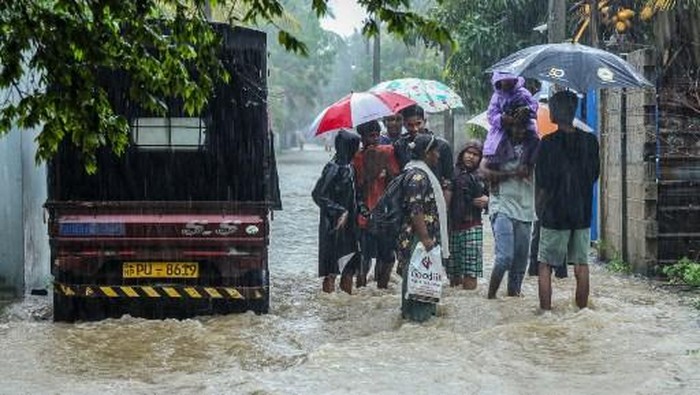 Banjir-Tanah Longsor Terjang Sri Lanka, 40 Orang Tewas dalam Bencana Mengerikan