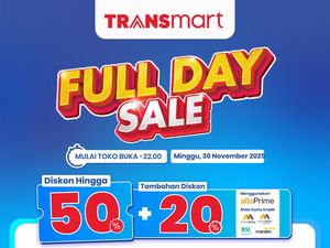 Sudah Gajian Nih! Besok Serbu Transmart Full Day Sale, Pesta Diskon 50% + 20%
