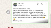 Dalam unggahannya, Hanung Bramantyo, juga terlihat santai menanggapi pesan singkat dari istrinya. Gemesin sih, jawab Hanung Bramantyo. Foto: dok instagram Zaskia Adya Mecca