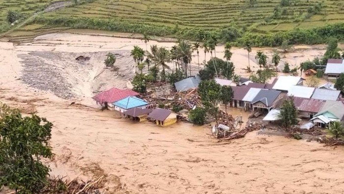 Banjir di Desa Blang Meurandeh, Kecamatan Beutong Ateuh Banggalang, Kabupaten Nagan Raya, Aceh,
