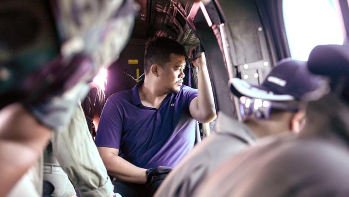 Melalui bantuan yang disalurkan menggunakan helikopter, Sabtu (29/11/2025), Bobby menegaskan bahwa distribusi logistik terus dipercepat dan dipastikan tepat sasaran